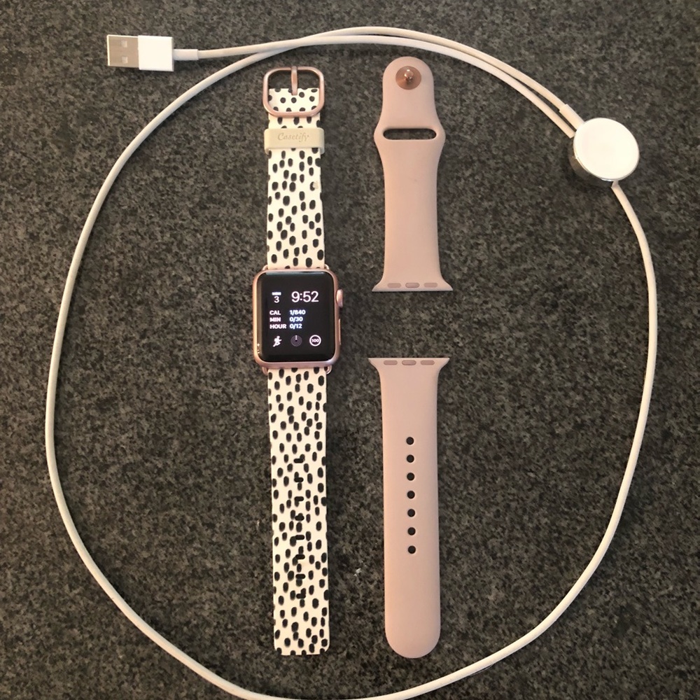 Apple Watch: Series 1 + 38mm + Rose Gold